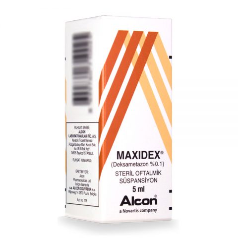 MAXIDEX OPHTHALMIC SUSPENSION 0.1% | MedCare Wholesalers - Putting